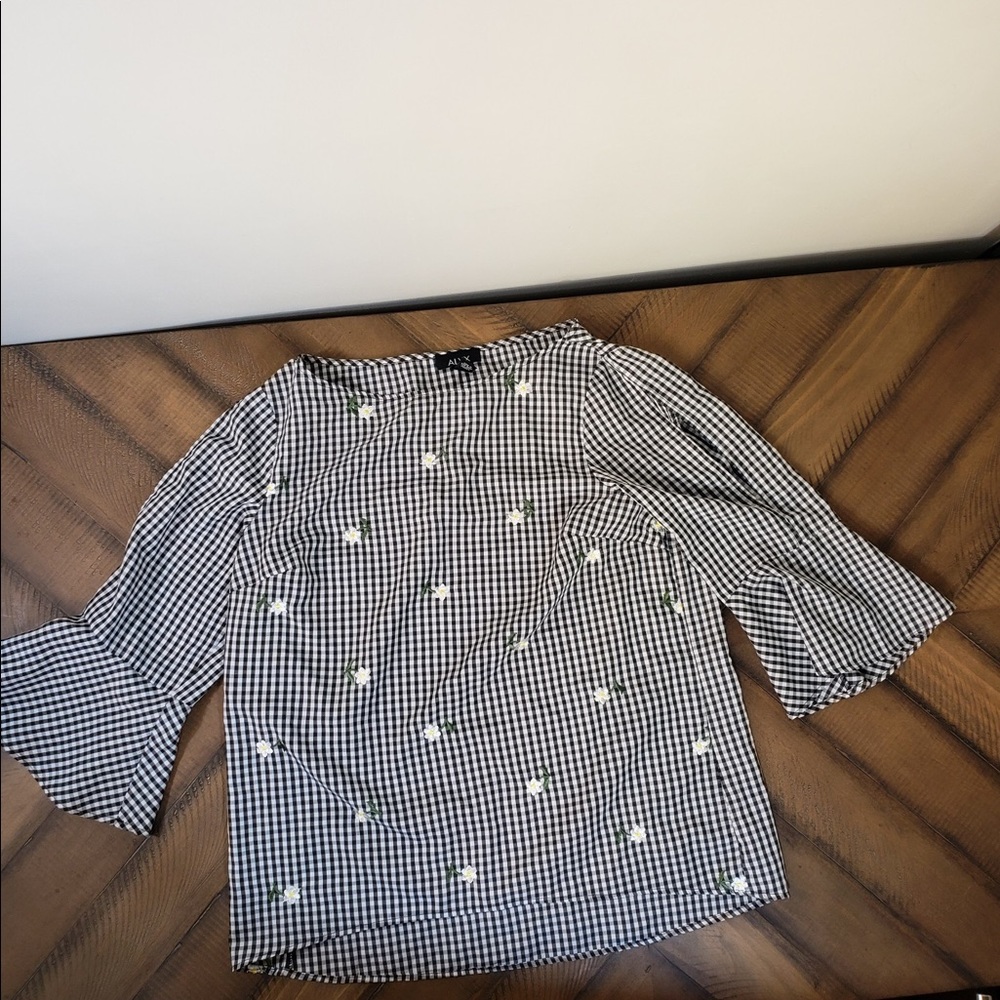 Alyx Blouse with Sleeve Accents